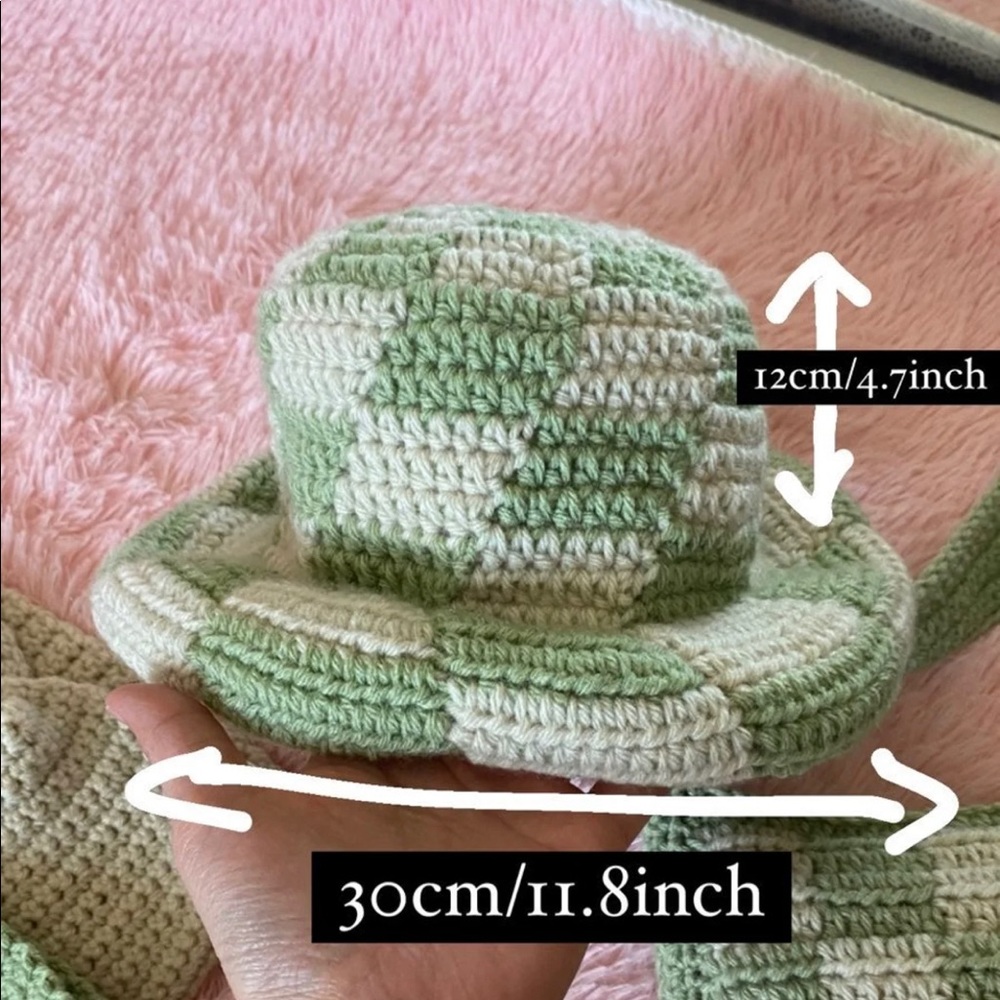 Crochet Bucket Hat - Picture 5 of 5